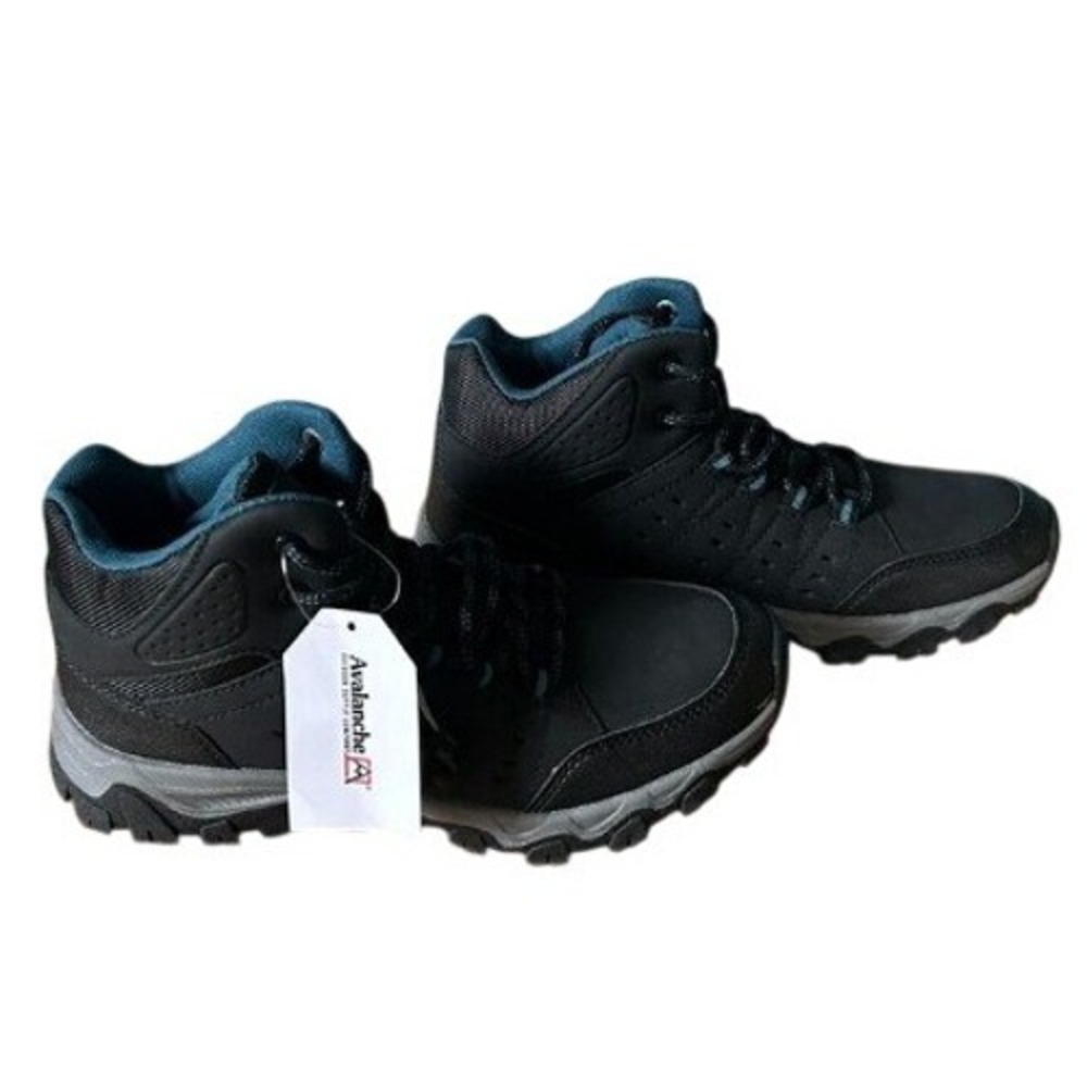 Avalanche‎ Outdoor Supply Co Pitch Womens Hiking Boots Black Teal Size 8 NEW